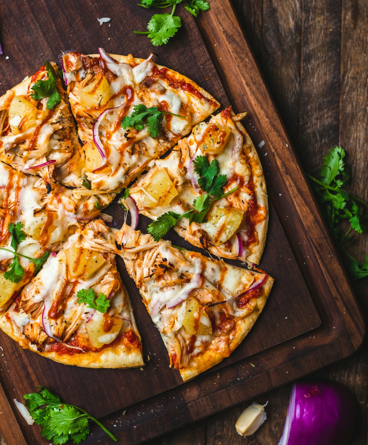 Margherita pizza from the Laksana menu